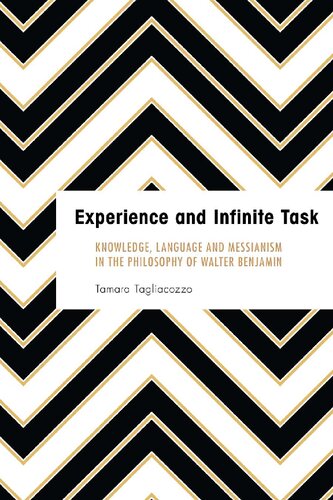 Experience And Infinite Task Knowledge Language And Messianism In The Philosophy Of Walter Benjamin Tamara Tagliacozzo