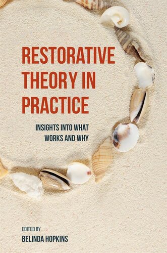 Restorative Theory In Practice Insights Into What Works And Why Belinda Hopkins