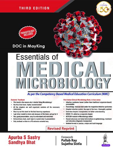Essentials Of Medical Microbiology 3rd Edition Apurba Sastry