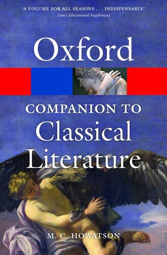 The Oxford Companion To Classical Literature 3rd Edition Mc Howatson