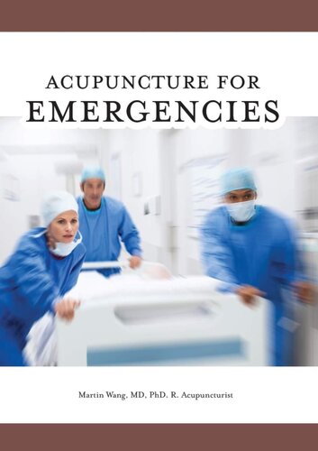 Acupuncture For Emergencies Martin Wang