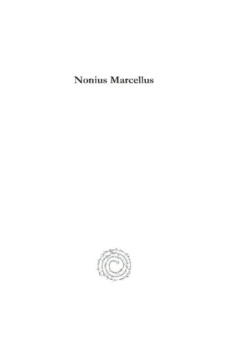 Nonius Marcellus Henry Nettleship