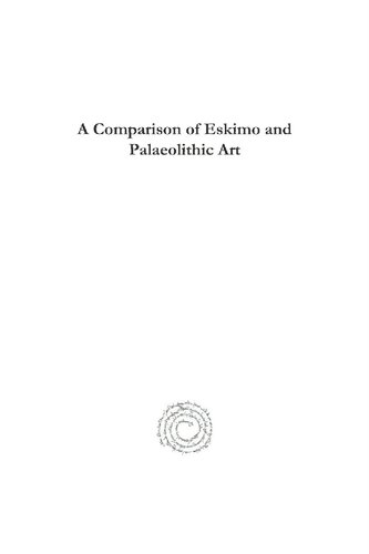 A Comparison Of Eskimo And Palaeolithic Art A Comparison Of Eskimo And Palaeolithic Art A Comparison Of Eskimo And Palaeolithic Art A Comparison Of Frederica Delaguna