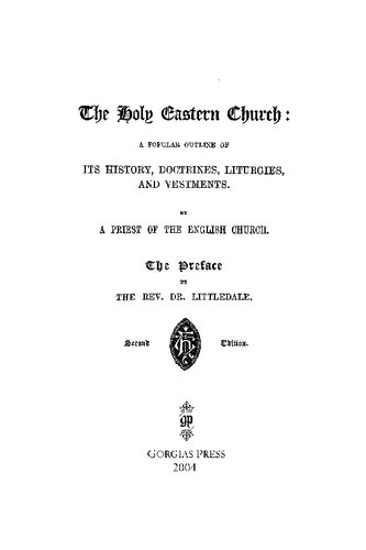 The Holy Eastern Church Anonymous