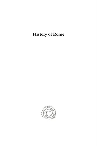 History Of Rome Translated With The Authors Sanction And Additions Theodor Mommsen