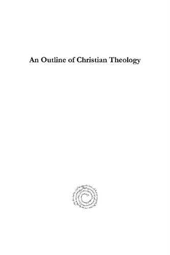An Outline Of Christian Theology William Newton Clarke