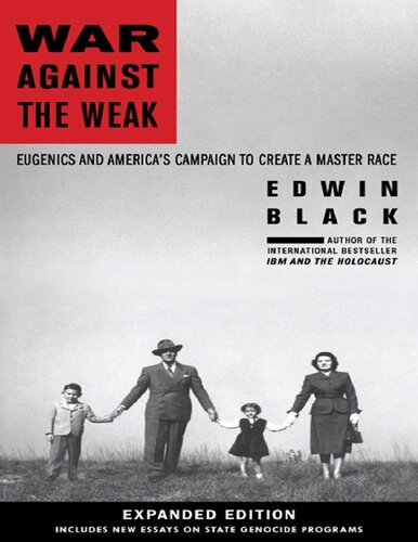 War Against The Weak Second Edwin Black