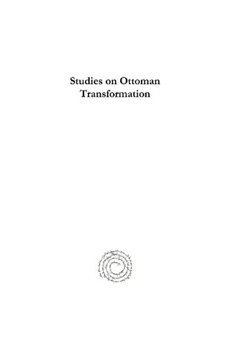 Studies On Ottoman Transformation Lber Ortayl