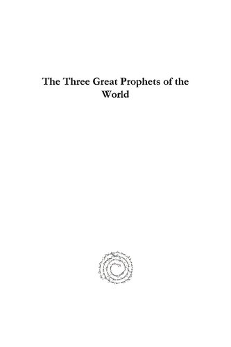 The Three Great Prophets Of The World Lord Headley