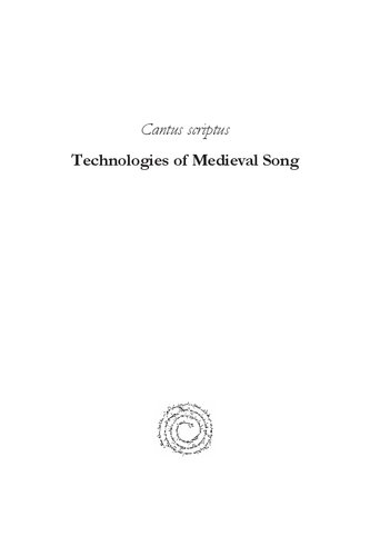 Cantus Scriptus Lynn Ransom Emma Dillon