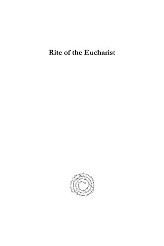 Rite Of The Eucharist Pocketsize Edition Ignatius Zakka I Iwas