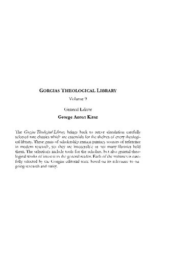 The Beginnings Of The Theological Seminary Of The Reformed Cthe Beginnings Of The Theological Seminary Of The Reformed Cthe Beginnings Of The Theologi Theodore Appel