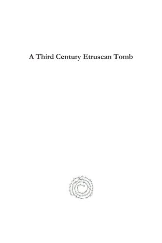 A Third Century Etruscan Tomb L G Eldridge