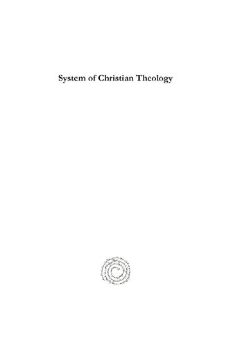 System Of Christian Theology Henry Boynton Smith William S Karr