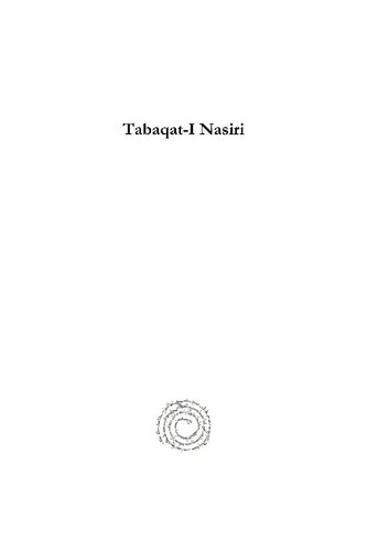 Tabaqati Nasiri Uthman Ibn Siraj Al Din Juzjani William Nassau Lees