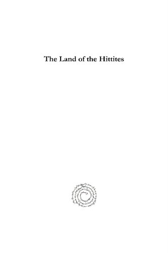 The Land Of The Hittites John Garstang