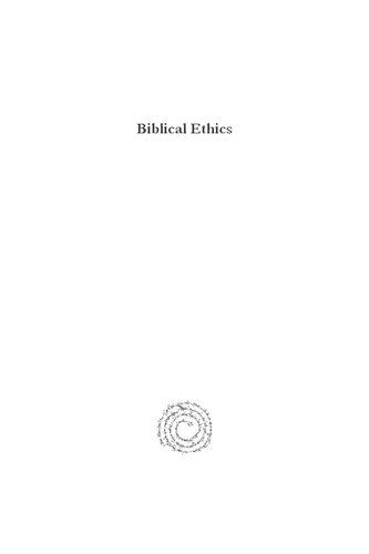 Biblical Ethics Tensions Between Justice And Mercy Law And Love Markus Philipp Zehnder Peter Wick