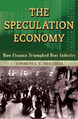 The Speculation Economy Ebook Lawrence E Mitchell