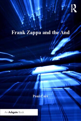 Frank Zappa And The And 1st Edition Paul Carr