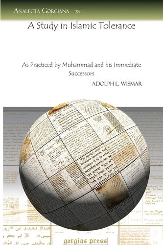 A Study In Islamic Tolerance Analecta Gorgiana Adolph Wismar