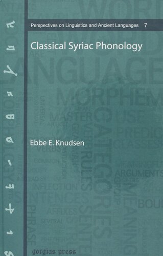 Classical Syriac Phonology Ebbe E Knudsen
