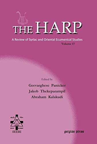 The Harp Volume 17 Geevarghese Panicker Jakob Thekeparampil