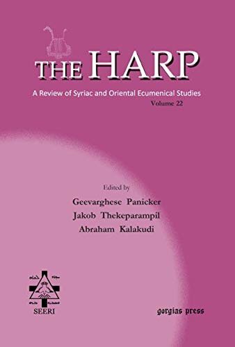 The Harp Volume 22 Eds Geevarghese Panicker Jakob Thekeparampil