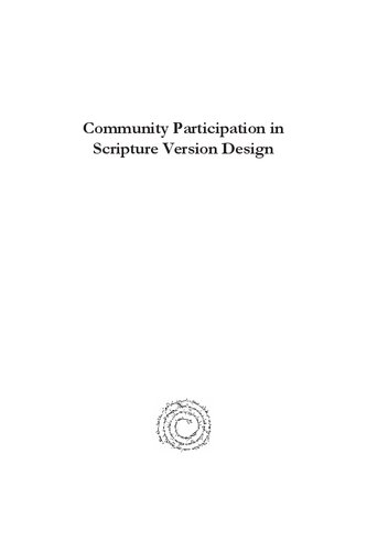 Community Participation In Scripture Version Design Diphus Chosefu Chemorion