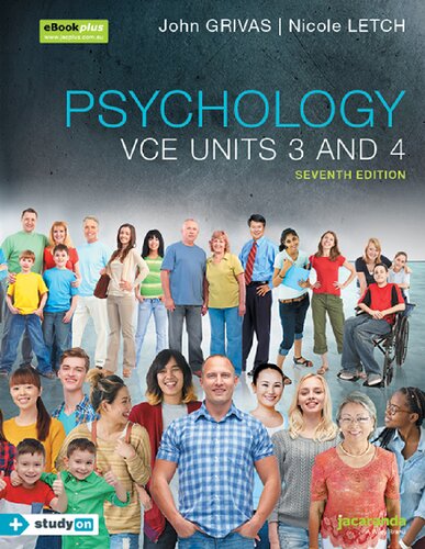 Psychology Vce Units 3 And 4 7th Edition 7th Edition Jacaranda