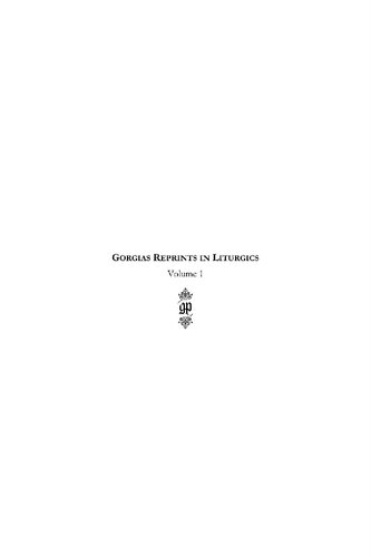 Eastern Liturgies Frank Edward Brightman