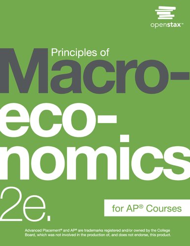 Principles Of Macroeconomics For Ap Courses 2e 2nd Edition Steven A Greenlaw