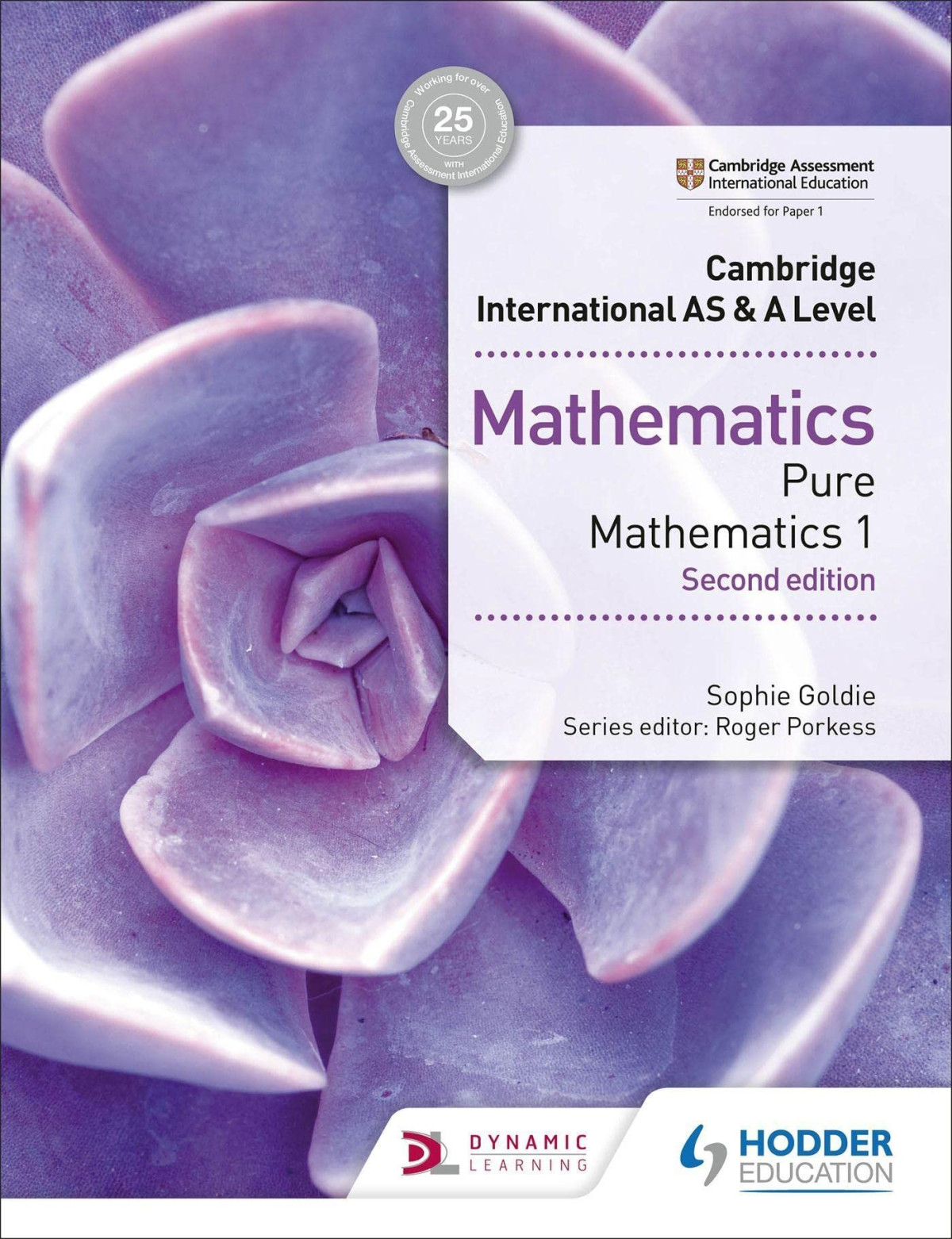 Cambridge International Asa Level Mathematics Pure Mathematics 1 Sophie Goldie