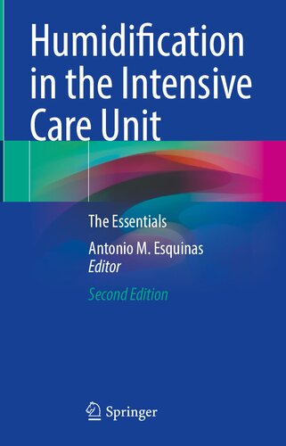 Humidification In The Intensive Care Unit The Essentials 2nd Edition Antonio M Esquinas