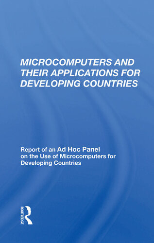 Microcomputers And Their Applications For Developing Countries William J Lawless Jnr