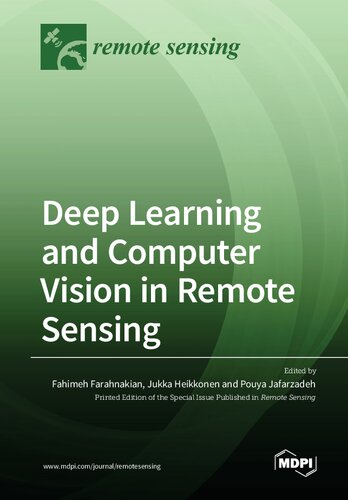 Deep Learning And Computer Vision In Remote Sensing Fahimeh Farahnakian