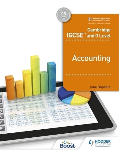Cambridge Igcse And O Level Accounting June Baptista Stimpson