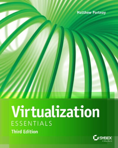 Virtualization Essentials 3rd Edition Matthew Portnoy