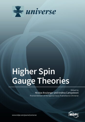 Higher Spin Gauge Theories Nicolas Boulanger Andrea Campoleoni