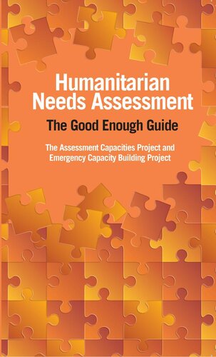 Humanitarian Needs Assessment Acaps