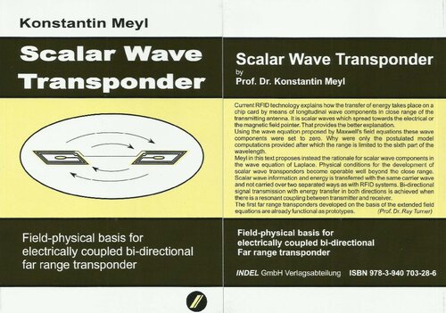 Scalar Wave Transponder 4th Edition Meyl Konstantin
