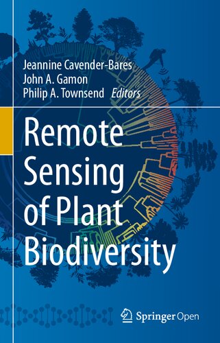 Remote Sensing Of Plant Biodiversity Jeannine Cavenderbares
