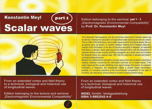 Scalar Waves 1st Edition Meyl Konstantin