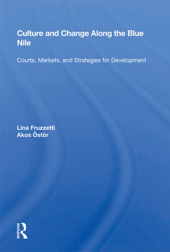 Culture And Change Along The Blue Nile Courts Markets And Strategies For Development Lina Fruzzetti