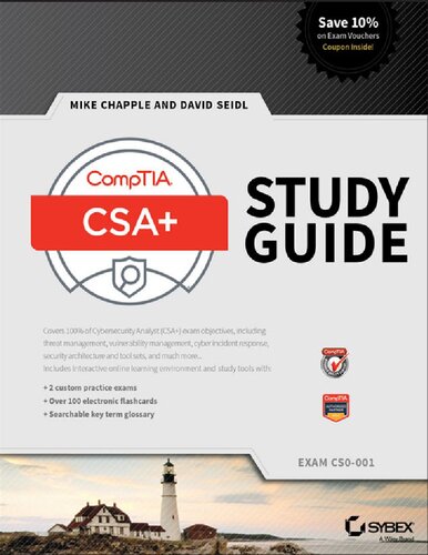 Comptia Cysa Study Guide Exam Cs0001 Mike Chapple David Seidl