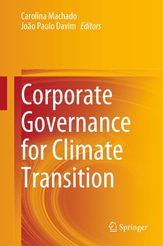 Corporate Governance For Climate Transition Carolina Machado