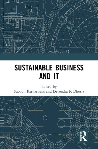 Sustainable Business And It Subodh Kesharwani Devendra K Dhusia