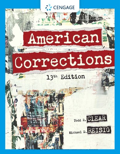 American Corrections Mindtap Course List 13th Edition Todd R Clear