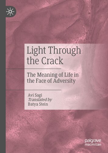 Light Through The Crack The Meaning Of Life In The Face Of Adversity Avi Sagi