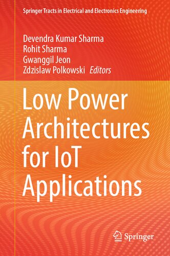 Low Power Architectures For Iot Applications Devendra Kumar Sharma