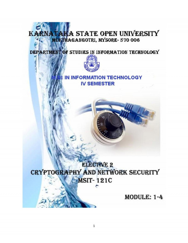 Cryptography And Network Security Coll